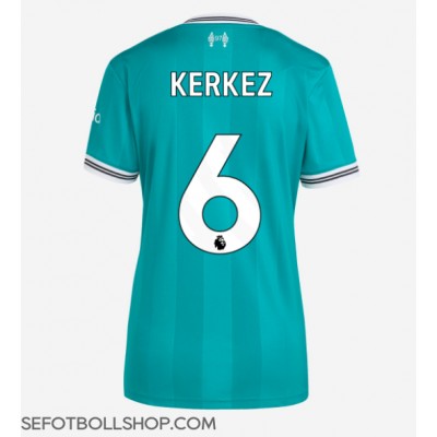 Billiga Liverpool Milos Kerkez #6 Tredje fotbollskläder Dam 2025-26 Kortärmad Billiga Liverpool Milos Kerkez #6 Tredje fotbollskläder Dam 2025-26 Kortärmad